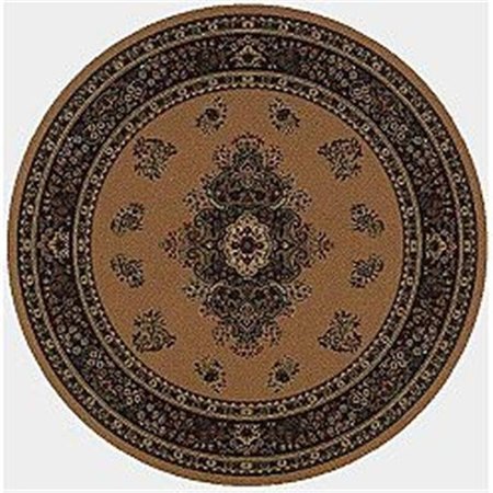 LA RUG, FUN RUGS La Rug RUCOSM0606RD 1296/19 Cosmos Collection 6 Round Area Rug RUCOSM0606RD 1296/19